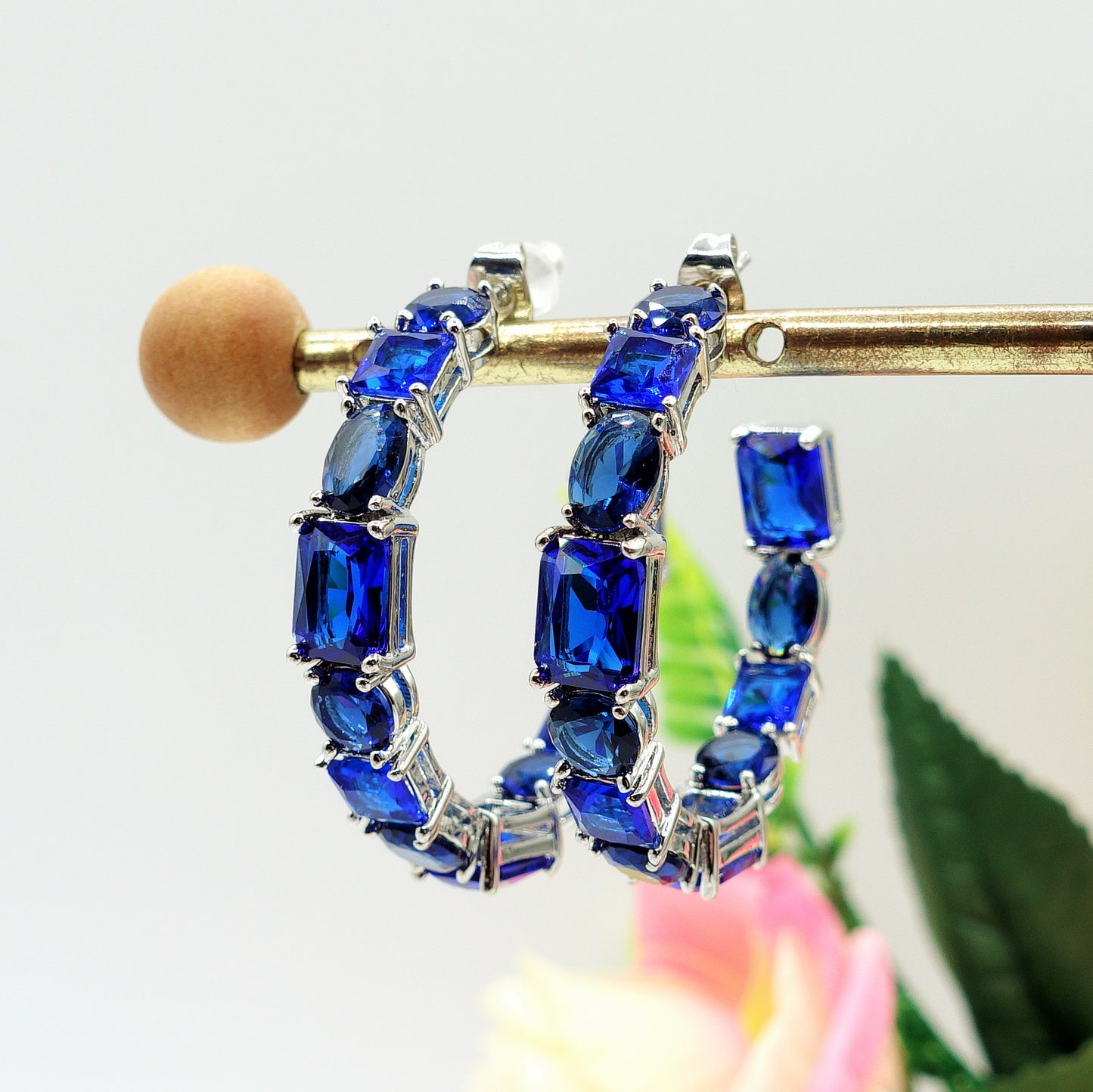 CHARIS big hoops - Orecchini a cerchio con Cubic Zirconia