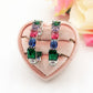 CHARIS big hoops - Orecchini a cerchio con Cubic Zirconia