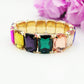 MARGOT - Bracciale Elasticizzato con pietre sfaccettate - LUCE COLLECTION