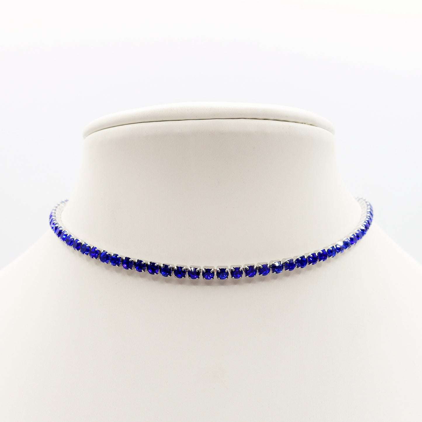 VEGAS SET colours - ACCIAIO INOSSIDABILE- set choker e bracciale tennis in cubic zirconia