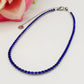 VEGAS ~ Tennis Choker girocollo in ACCIAIO INOSSIDABILE con cubic zirconia