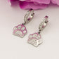 ZAMPA - ACCIAIO INOSSIDABILE ~ Orecchini Huggies con cubic Zirconia
