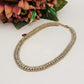 BELLATRIX ~ Tennis Choker doppio girocollo in ACCIAIO INOSSIDABILE con cubic zirconia