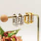 GILLIAN - ACCIAIO INOSSIDABILE ~ Orecchini squadrati con cubic zirconia