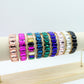 MARGOT SMALL  -Bracciale Elasticizzato con pietre sfaccettate - LUCE COLLECTION