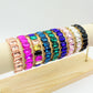 MARGOT SMALL  -Bracciale Elasticizzato con pietre sfaccettate - LUCE COLLECTION