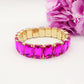 MARGOT SMALL  -Bracciale Elasticizzato con pietre sfaccettate - LUCE COLLECTION