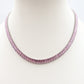 JULIANNE SET -acciaio inossidabile- set choker e bracciale tennis in cubic zirconia