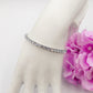 MAYA ~Rainbow-Bracciale tennis in Cubic Zirconia
