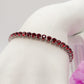 MAYA ~Rainbow-Bracciale tennis in Cubic Zirconia