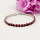 MAYA ~Rainbow-Bracciale tennis in Cubic Zirconia