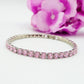 MAYA ~Rainbow-Bracciale tennis in Cubic Zirconia