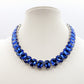 MARGOT  - ACCIAIO inossidabile- collier con pietre sfaccettate
