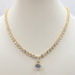 CHANTELLE HEART - col.crystal -  Collier Tennis - Collana con Cubic Zirconia a forma di cuore e pendente