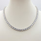 MELANIE LUXE -  Collier Tennis - Collana con Cubic Zirconia rotondi