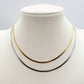 ELEONOR SLIM ~ Collana girocollo Snake in ACCIAIO INOSSIDABILE