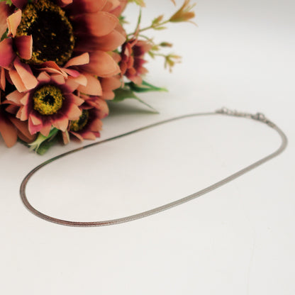 ELEONOR SLIM ~ Collana girocollo Snake in ACCIAIO INOSSIDABILE