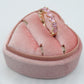 JENNY- cuori orizzontali ~ ANELLO REGOLABILE con cubic zirconia a forma di cuore