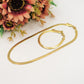 ELEONOR ~ Collana girocollo Snake in ACCIAIO INOSSIDABILE