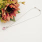 CHANTELLE PENDANT - ACCIAIO INOSSIDABILE - Collana con cuori in cubic zirconia