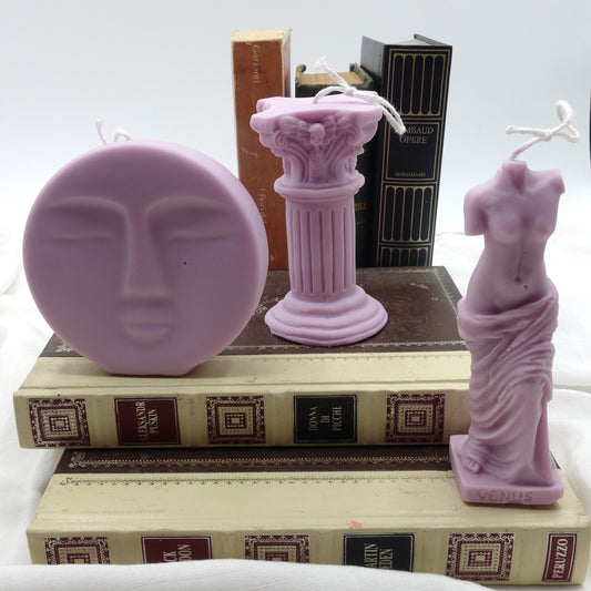 Set of 3 ~ Scented Soy Wax candles three pcs