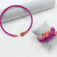 KAA BIG HEAD~Bracciale snodato a serpente con cubic zirconia