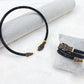 KAA BIG HEAD~Bracciale snodato a serpente con cubic zirconia