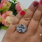 DIVINA - Cocktail ring regolabile con cubic zirconia