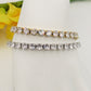 Melanie ~Bracciale tennis in Cubic Zirconia -ACCIAIO INOSSIDABILE