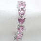 JENNY-Anello regolabile in Cubic Zirconia a forma di Cuore
