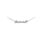 Collana "my name" Acciaio inossidabile