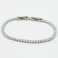 ALICIA NEW COLOURS ~ Bracciale tennis in ACCIAIO INOSSIDABILE con Cubic Zirconia