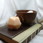 Alba ~ Geometric faceted round candle