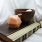 Alba ~ Geometric faceted round candle