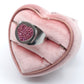 GEMMA ~ chevalier Stainless Steel heart ring-Adjustable size
