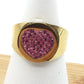GEMMA ~ chevalier Stainless Steel heart ring-Adjustable size